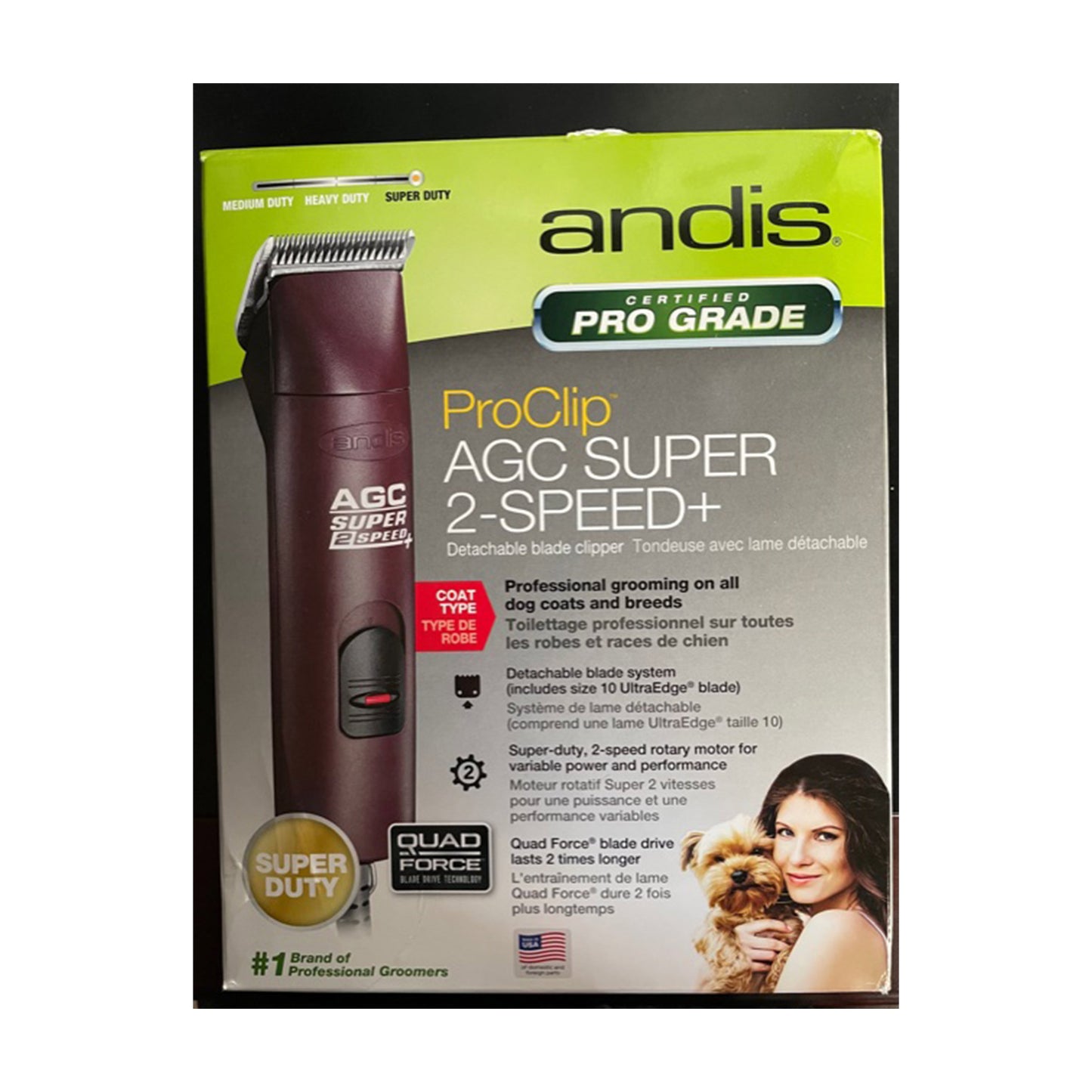 ProClip AGC Super 2 speed+ Detachable Blade Clipper
