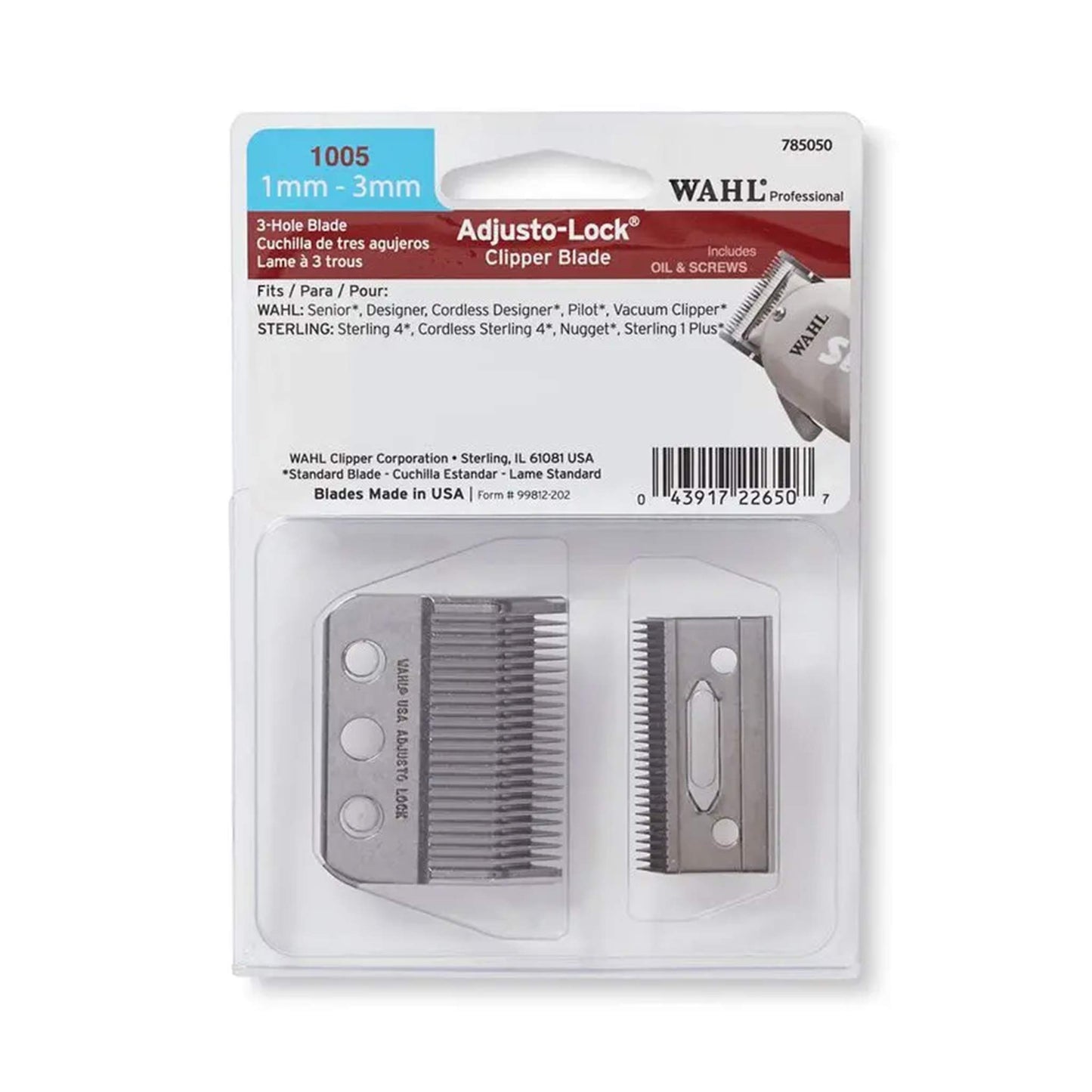 Wahl #1005 Adjusto-lock 1mm-3mm