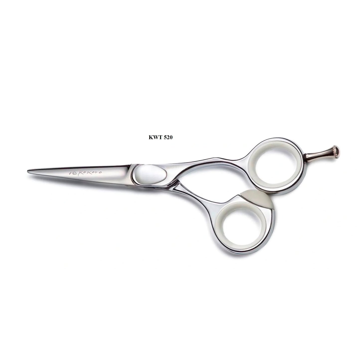 Kokoro Professional Hair Cutting Shears White Series KWT 5.25 - 5.75 inch.
