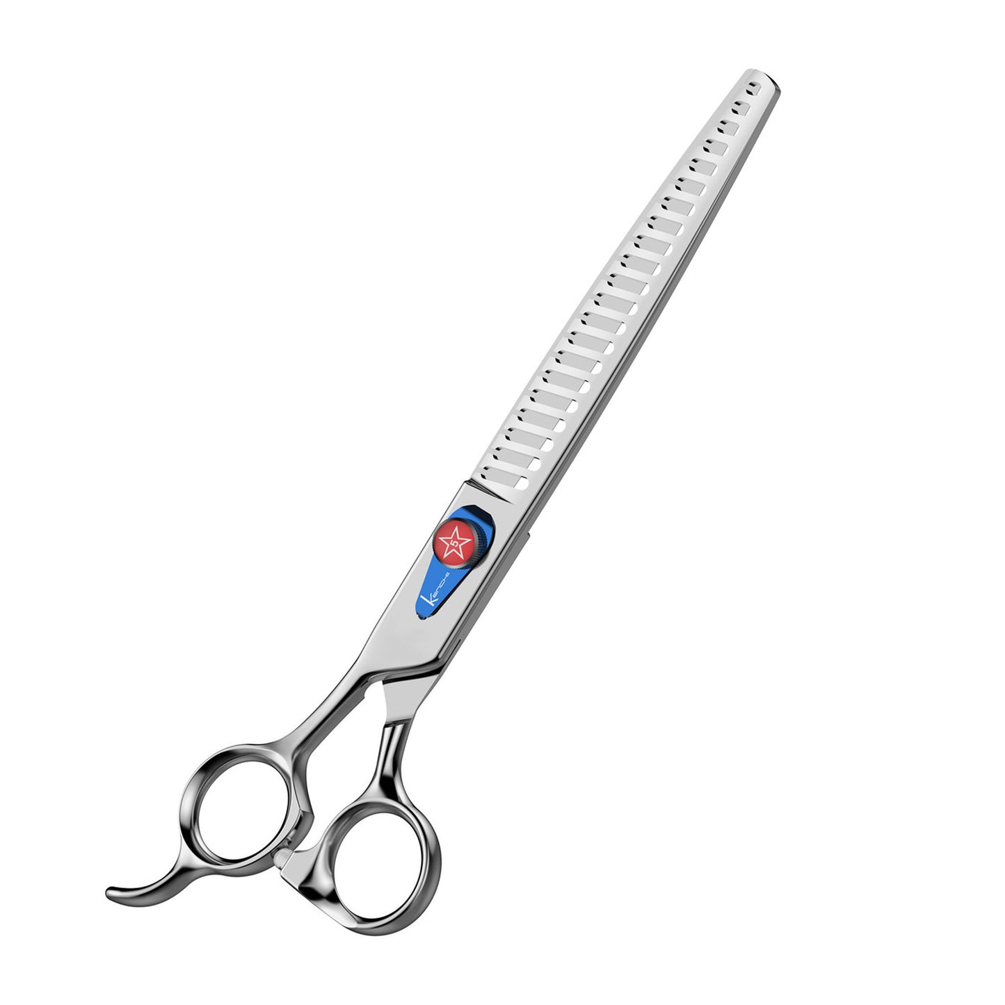 Kenchii Five Star Offset Grooming Shears - Left Handed