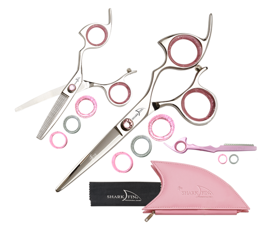 Shark Fin Shears Breast Cancer Awareness Set