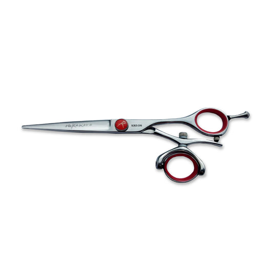 Kokoro Professional Hair Cutting Shears Red Series KRD-DS (Double Swivel) 5.75 in.